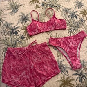 NWOT SHEIN Bikini and matching shorts